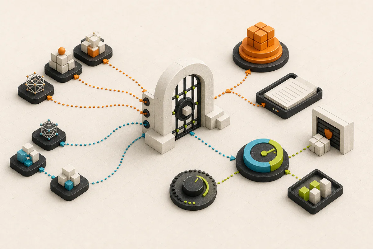Editorial illustration for Before consolidating Workers AI and AI Gateway, test the billing boundary